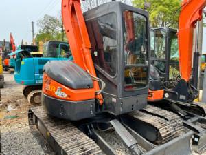 Hitachi Zaxis 55 Japon utilisé 5.5 tonnes Hitachi Zx55/zx55u/zx55us/zx55usr Mini pelle pelle sur chenilles en caoutchouc à vendre - Product Image 2