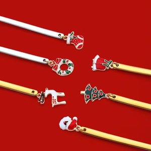 6-delige Anti-Aanbaklaag Keukengerei Set Goud Op Maat Gemaakte Kerstthee Lepels Gevuld Essentiële Kookgerei Collectie - Product Image 3