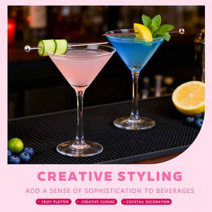 Palillos y Brochetas Reutilizables <span class=keywords><strong>de</strong></span> Acero Inoxidable <span class=keywords><strong>para</strong></span> Cócteles - Herramientas <span class=keywords><strong>de</strong></span> Bar Ecológicas <span class=keywords><strong>para</strong></span> Bloody Mary, Martini, Aceitunas, Aperitivos, Frutas y Adornos - Product Image 5