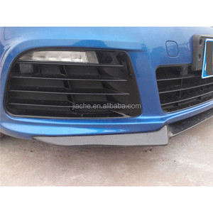 In Fibra di carbonio/FRP Spoiler Anteriore Per <span class=keywords><strong>Volkswagen</strong></span> VW <span class=keywords><strong>Golf</strong></span> 6 <span class=keywords><strong>VI</strong></span> MK6 R20 2010-2013 Testa Del Respingente chin Guardia Car Styling - Product Image 3