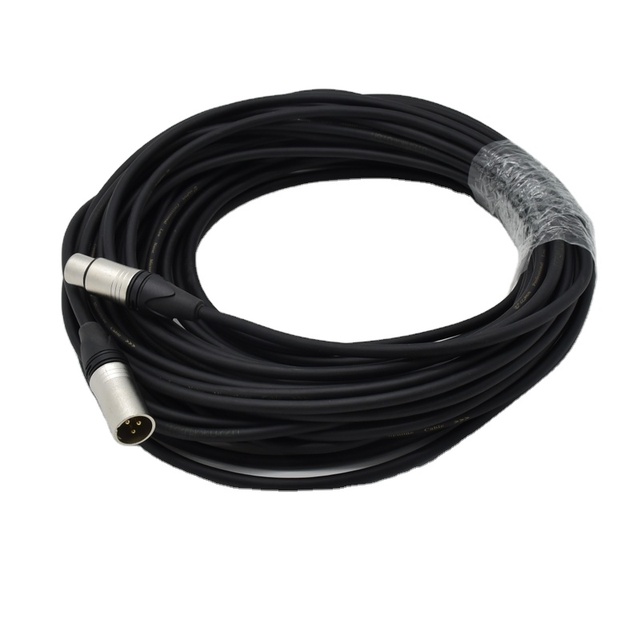 Microphone Audio Cable Cannon Cable Plug Female Male XLR Connector 3 Pin