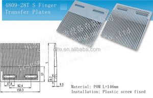 4809 28T <span class=keywords><strong>dlte</strong></span> แผ่นอลูมิเนียมลำเลียงนิ้วที่ผ่านการรับรอง ISO9001มีความยืดหยุ่นสูงสำหรับอาหาร - Product Image 2