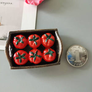 3D מקרר מגנט Creative מצחיק שרף מקרר מגנט המבורגר קרואסון סופגניות בית תפאורה - Product Image 5