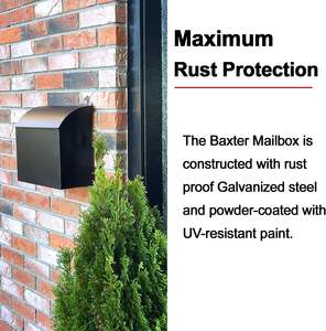 Boîte <span class=keywords><strong>aux</strong></span> <span class=keywords><strong>lettres</strong></span> intelligente murale américaine en métal, boîte <span class=keywords><strong>aux</strong></span> <span class=keywords><strong>lettres</strong></span> intelligente, boîte de livraison de <span class=keywords><strong>colis</strong></span>, boîte de livraison par envoi postal - Product Image 6
