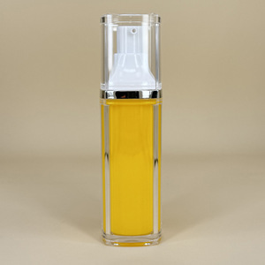 ขวดแบ่งบรรจุแบบพกพาสองชั้น 15 มล. 30 มล. 50 มล. ขวดโลชั่นเครื่องสำอางพร้อมสปริงภายนอกสำหรับมอยเจอร์ไรเซอร์สำหรับผู้ใหญ่ - Product Image 3