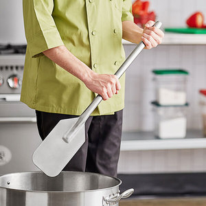 Espátula Mezcladora de Acero Inoxidable con Mango Largo, Espátula para Remover en Cocina, Olla Grande, Cocina de Restaurante - Product Image 3