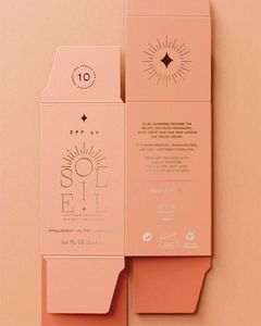 Wholesale Custom Paper Packaging Recycled Cosmetics Bottle <b>Makeup</b> Perfume Oil Cream Packaging Paper Card <b>Boxes</b> - Product Image 1