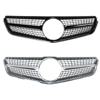 Calandre WRR Accessoires Auto pour Mercedes Benz W204 W164 W212 W251 Sprinter Modification Style Diamant Pare-chocs Avant AMG