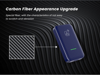 Adaptateur Android Auto sans fil 5,8 GHz en fibre de carbone avec logo OEM personnalisé, convertisseur de dongle de voiture filaire vers sans fil Plug & Play