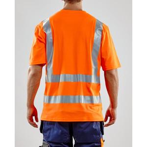 Blaklader เสื้อยืดยูวี338010705300ม. ชุดทำงาน HI-VIS 7330509369029 Hi-Vis สีส้ม-EAN - Product Image 4