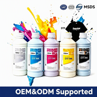 Harga Pabrik Tinta Pigmen Tekstil untuk Pencetakan DTF untuk Epson I3200 XP600 4720 Printhead Tinta Printer DTF Warna Cerah yang Dapat Disesuaikan