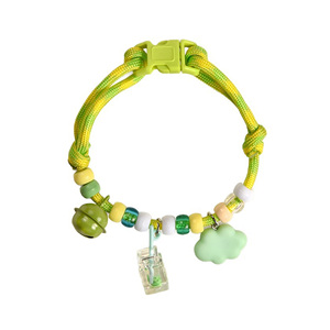 <span class=keywords><strong>Collar</strong></span> para Gato o Perro con Diseño de Campana, Hecho a Mano con Cuentas de Nailon, <span class=keywords><strong>Collar</strong></span> para Gato con Colgante de Gatito, Joyería Moderna y Elegante - Product Image 3