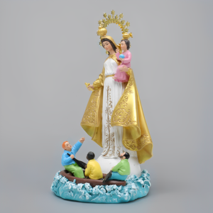Productos en stock Estatuas religiosas católicas Resina Embarazada Jesús y Nuestra Señora Escultura DE LA Caridad Artículos de Esperanza cristiana - Product Image 3