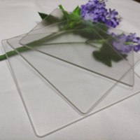 2mm 3.2mm 4mm ultra White Low Iron Tempered Glass, Heat-resistant Embossed Photovoltaic Glass, Semi Transparent