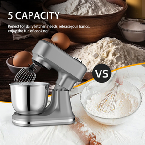 Cheftronic B03P 1500W 5L Food <b>Mixer</b> 12 Speed Stand for Cake <b>Bread</b> Dough and 5L Stand <b>Mixer</b> - Product Image 3