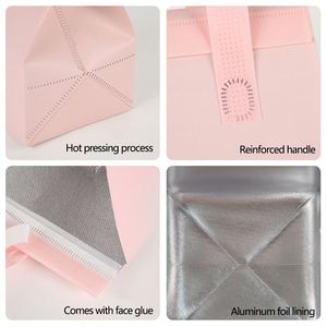 New Fashion <b>Insulated</b> <b>Lunch</b> Tote Bag Simple and Freezer Cooler for <b>Lunch</b> Stylish Thermal Cooler Bag - Product Image 5