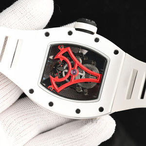 Reloj de Cerámica Premium de Edición Limitada en Oferta, con Movimiento Tourbillon Visible, Resistente a los Arañazos, para Usuarios a la Moda - Product Image 5