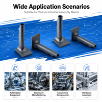 Pièces métalliques moulées sur mesure, usine OEM, composants en alliage d'aluminium et de zinc moulés sous pression, finition CNC, pièces de quincaillerie industrielle