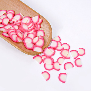 PVC simulated carrot slices, 3g pack, simulated fruit accessories, DIY <b>slime</b> filler, simulated vegetable carrot slices. - Product Image 2