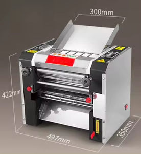 Machine à pétrir 300 sans couteau à nouilles commerciale Machine à rouler haute puissance de bureau - Product Image 3