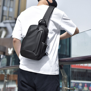 Mochila Impermeable, Bolso Cruzado para Hombre, Bolso de Pecho de Nailon, Bolso Deportivo Frontal, Multifuncional, Resistente al Desgaste - Product Image 4