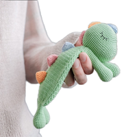 Dinosaure Lovey Crochet Couette Jouet Crochet Dinosaure Sécurité Couette Couverture Bébé Couette Poupée
