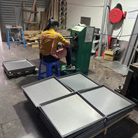 Plafonnier LED encastré 3CCT à trois couleurs changeantes, 18W, fin et rond/carré, pour cuisine et chambre