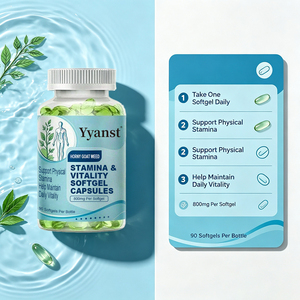 Capsules Molles Énergie & Vitalité 800mg – Complément Alimentaire Herbal Horny Goat Weed pour Soutenir l'Énergie Physique et un Mode de Vie Actif - Product Image 2