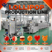 Ligne de formage de sucettes avancée TG Machine en acier inoxydable 304, grande capacité, contrôle par écran tactile pour des bonbons de haute qualité