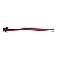JST SM 2.50mm 2 3 4 5 Pin erkek dişi konnektör çoklu maça telleri için LED şeritler lamba sürücü kablo demeti