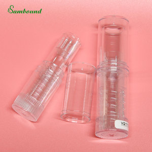 หลอดลิปสติกแบบใสขนาดใหญ่พิเศษ 10 กรัม/5 กรัม ผลิตจากพลาสติก PET แบบฉีดขึ้นรูป สำหรับใส่ลิปบาล์ม - Product Image 2