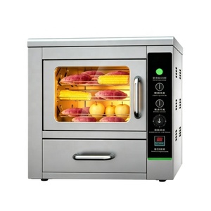 Straatverkopersroosterapparatuur, commerciële tafelmodel oven voor het bakken van zoete aardappelen en peren - Product Image 2
