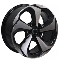 Llantas de Aleación para Coche de Pasajeros de Fábrica China, Rines de 17 y 18 Pulgadas 5*114.3 para Civic, CR-V y Odyssey