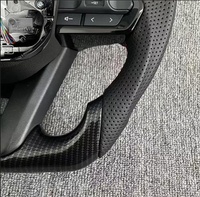 Volant en fibre de carbone à 3 branches, 35 mm, pour Hilux Gr Fortunar Camry Corolla Hiace Lc79 4runner Prado Land Cruiser