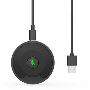 ไมโครโฟนประชุมแบบ USB UM10 360 °   ไมโครโฟนคอนเดนเซอร์แบบรอบทิศทางสำหรับพีซี สำหรับการประชุมทางวิดีโอ การเล่นเกม และการสนทนา - Product Image 2