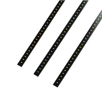 Barres lumineuses LED COB, corps en aluminium, IP65, tension d'entrée DC 12V, télécommande, variateur d'intensité, CRI90, 2700K, blanc chaud doux, bande LED
