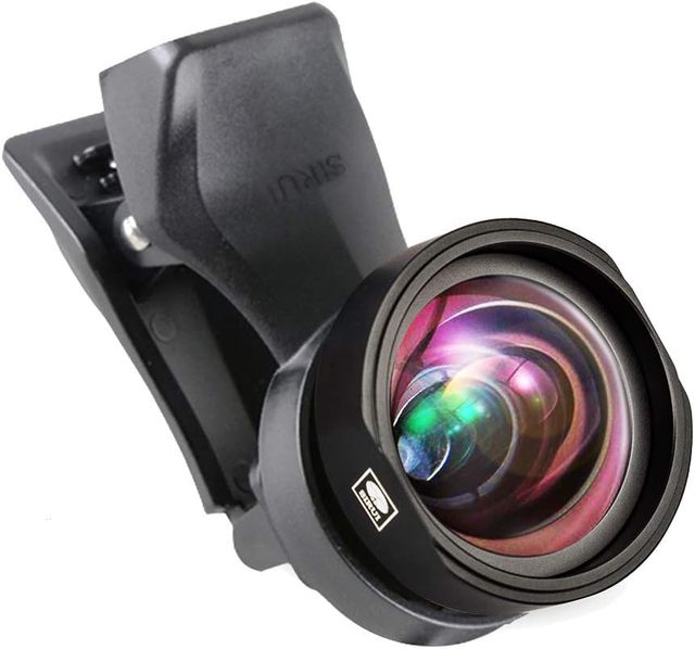 Sirui SU18WAK+MSC-06 SIRUI Black Upgraded Version 18mm Mobile Phone Auxiliary Camera Attachment Lens with Mobile Lens Clip