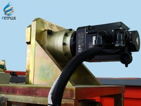 Mesin Cetak Tiup Botol Air Hewan Peliharaan Otomatis Seri PETPLUS RF-2A 500ml 2L 5L Motor Servo Botol Air Botol Minyak