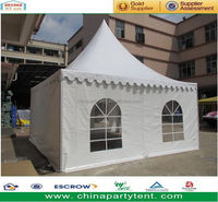 Chapiteaux transparents et tente pour fête de mariage en plein air tente de restaurant en plein air permanente tente de cadre 6X6m affaires en plein air