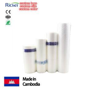 Sacs en rouleau portables de style nouveau, exportables, pour emballage de biscuits et de produits de boulangerie, différentes tailles, faible MOQ - Product Image 1