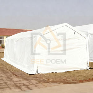 Cochera Portátil Temporal para <span class=keywords><strong>Autos</strong></span>, <span class=keywords><strong>de</strong></span> Acero, Resistente al Fuego y al Agua, con Cubierta <span class=keywords><strong>de</strong></span> PE, para Almacenamiento en Exteriores, Venta al Por Mayor <span class=keywords><strong>de</strong></span> Fábrica - Product Image 4