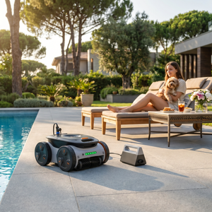 <span class=keywords><strong>Robot</strong></span> nettoyeur de <span class=keywords><strong>piscine</strong></span> automatique Addotron Water Crown, auto-aspirant, <span class=keywords><strong>pour</strong></span> piscines enterrées et <span class=keywords><strong>hors</strong></span> <span class=keywords><strong>sol</strong></span> - Product Image 2