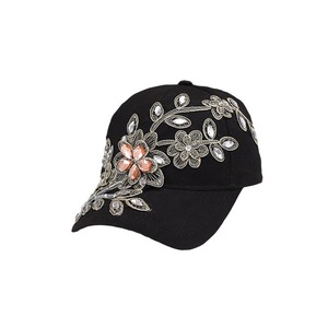 Casquette de <span class=keywords><strong>baseball</strong></span> en jean faite à la main avec strass pour femme, chapeau de papa de luxe orné de cristaux, casquette de soleil ajustable et scintillante, personnalisable - Product Image 5