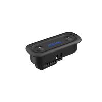Boutons en silicone de base de la série JIECANG K26, intégrés, montés verticalement sur le côté, pour commande par télécommande pour bureau debout réglable en hauteur