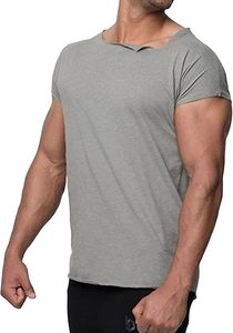 Erkek giyim toptan sıkış<span class=keywords><strong>t</strong></span>ırma üstleri Tee gömlek özel Logo kısa kollu erkekler <span class=keywords><strong>T</strong></span>-<span class=keywords><strong>shirt</strong></span> kas Fit Tshirt boş spor eğitimi - Product Image 4