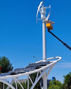 Aerogenerador Vertical de Alta Eficiencia de 10KW, Diseño Silencioso y Compacto para Uso Residencial y Comercial, Baja Velocidad de Arranque, SDT-XQ High-e - Product Image 4