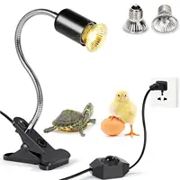 Reptile Heat Lamp Turtle Lampe UVA UVB Reptilien leuchte mit einstellbarem Schalter 360 Drehbare Aquarium Tank Heiz lampen