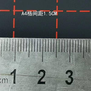 Tapis de calligraphie en silicone A3 A4 noir et blanc, antidérapant, à feuilles mobiles, pour la pratique de l'écriture au stylo et de la calligraphie régulière et cursive - Product Image 3