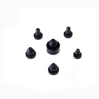 Tapón de Goma Negro o Rojo de Alta Calidad, Personalizado, Impermeable, Ecológico, Servicio de Procesamiento y Corte
