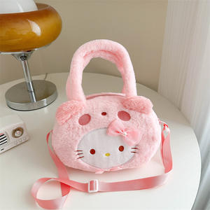 Groothandel Promotie Kawaii Anime Melody Pluche Handtas Grote Capaciteit Schoudertas voor Meisjes Kinderen - Product Image 3